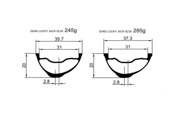 duke lucky jack sls5 size 31