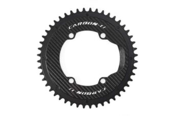 Carbon ti chainring x-singlecarbon road
