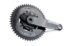 carbon ti x-singlecarbon road 107 sram crank