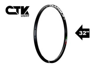 32 pollici cerchio ctkarbon flex carbonio