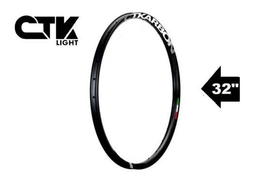 32 pollici cerchio ctkarbon flex carbonio