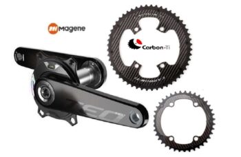magene crankset teo p515 carbon ti x-carboring